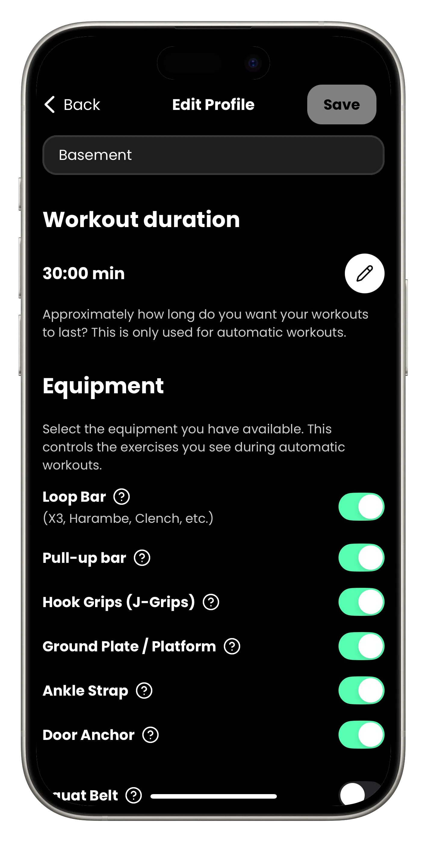 Profile Screen